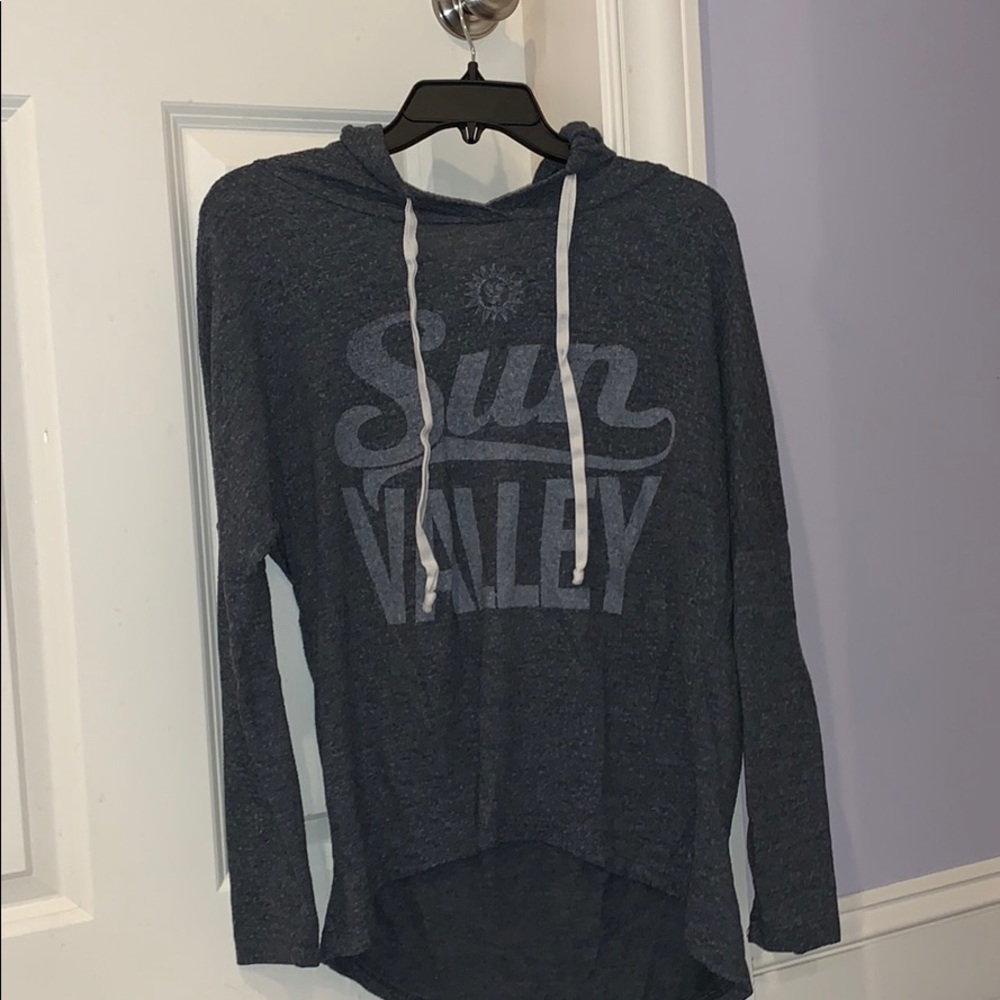 M grey Sun Valley hoodie